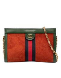 Pre-Loved by Azura Reborn - Pre-Loved Small Suede Ophidia Chain Crossbody
