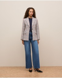 Trenery - Merino Classic Crew in Night Sky