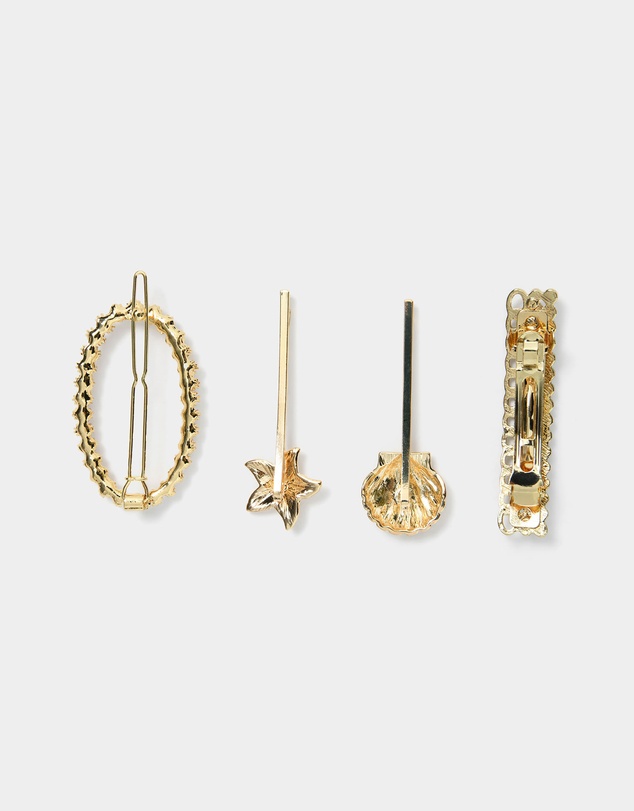 Forcast - Lila 4pc Hair Pin Set