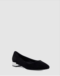 Dune London - Ballerina - Black