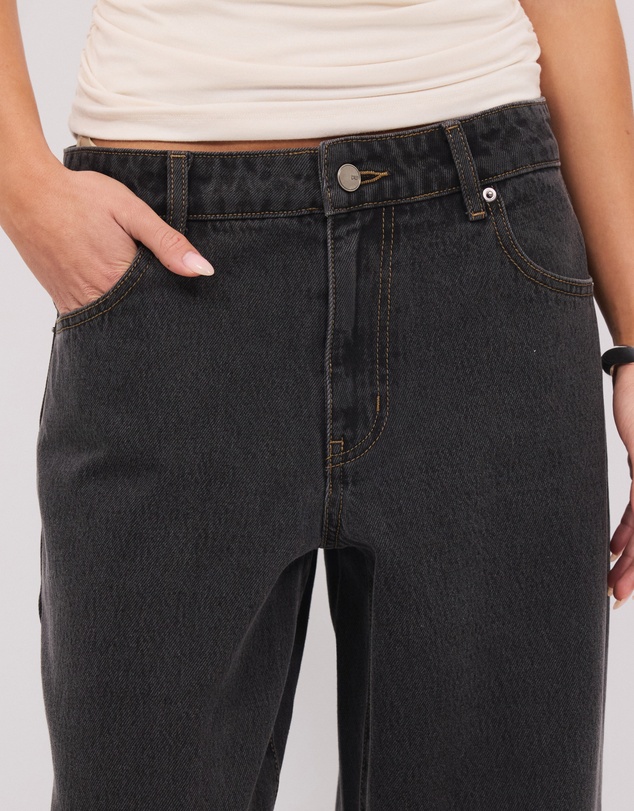Calli - Tyla Mid Rise Baggy Jeans