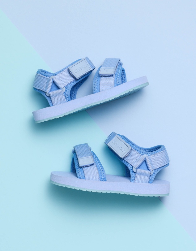 Crywolf - BEACH SANDAL Sky Blue