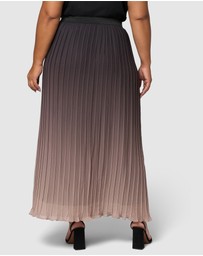 Pink Dusk by Curve Project - Heartthrob Maxi Skirt