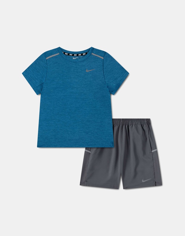 Nike - Dri-FIT Miller SS Top and Shorts Set - Kids
