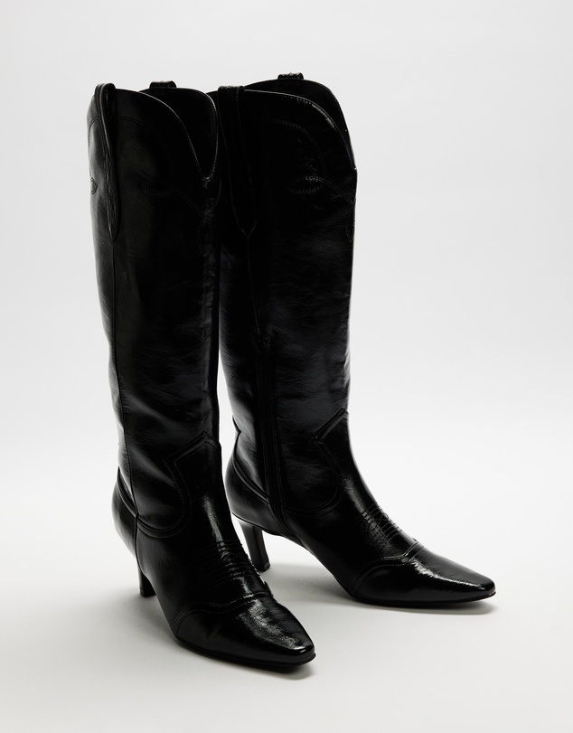 Dazie - Marie Western Pointed-Toe Boots