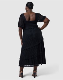Sunday In The City - Highway Lace Midi Dress