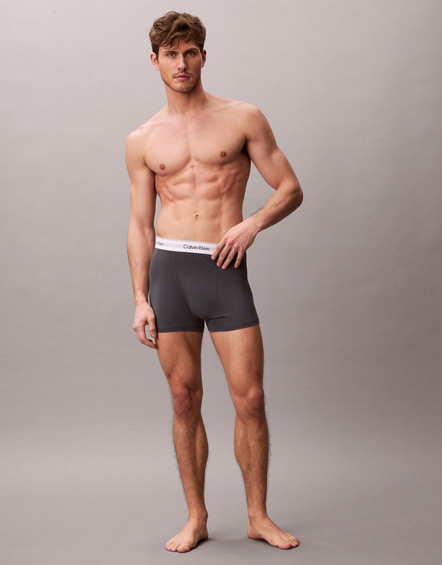 Calvin Klein - 3-Pack Icon Cotton Stretch Relaxed Fit Trunks