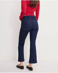 Good American - Good Legs Crop Mini Boot Jeans