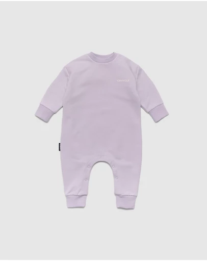 Crywolf - BABY CHILL ROMPER Heather