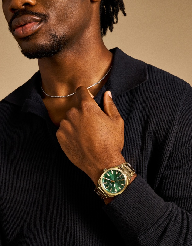 Fossil - Everett Gold Tone Analogue Watch