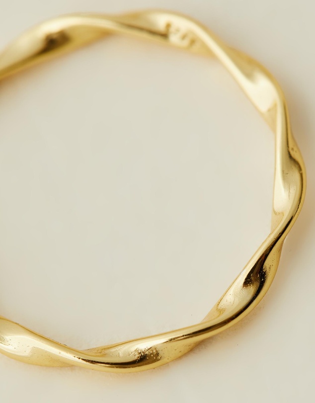 Native Sol - Stacking Twist Ring