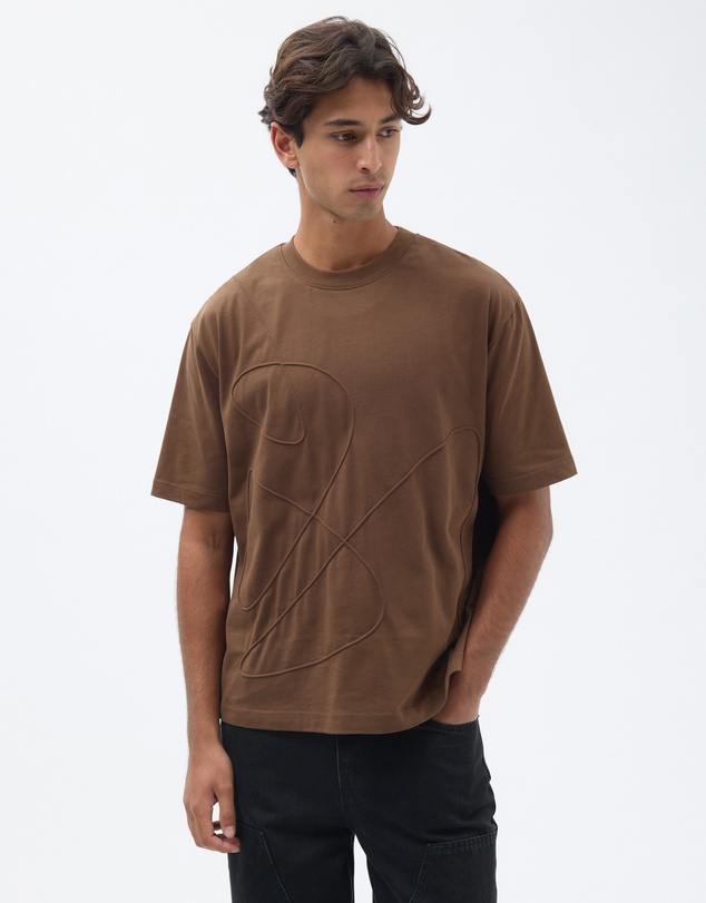 AERE - Cotton Cording Detail Tee