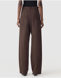 Bassike - Cotton Twill Straight Leg Pant