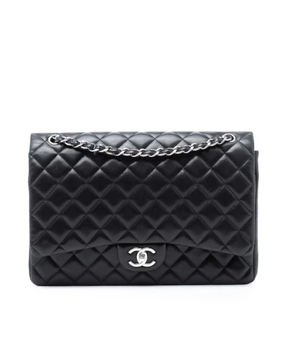 Pre-Loved by Azura Reborn - Pre-Loved Maxi Classic Lambskin Double Flap