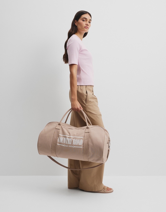 Country Road - Heritage Zip Canvas Tote