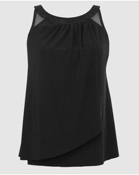 Miraclesuit Swimwear  - Illusionists Ursula Underwired High Neck Tankini Top