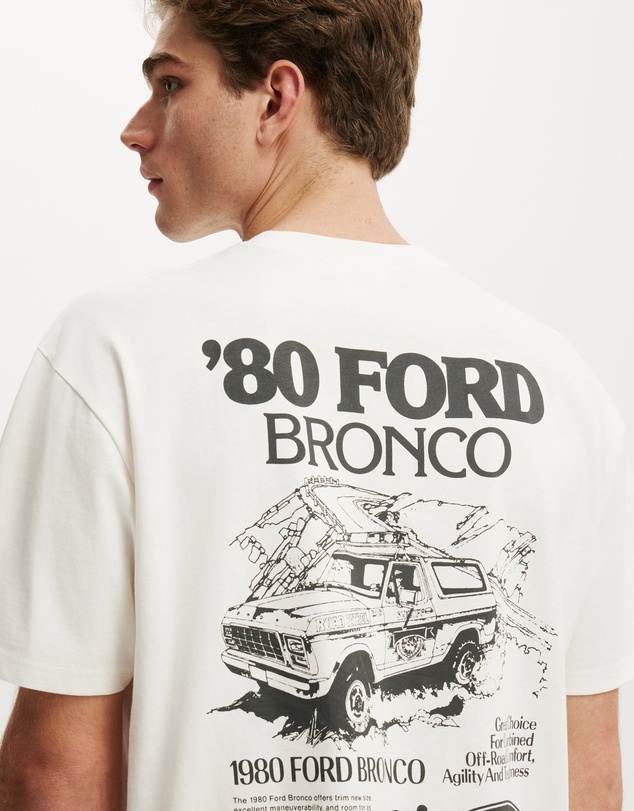 Cotton On - Everyday Fit License Moto T-Shirt