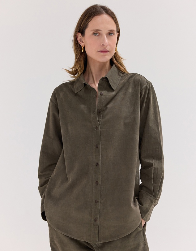Cloth & Co. - The Corduroy Shirt Rosemary