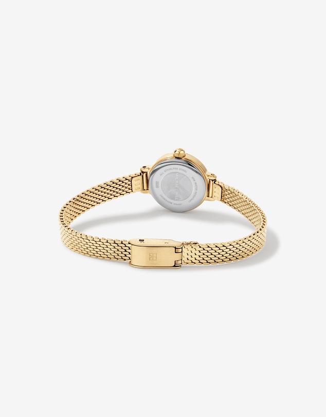 Michael Hill - Ladies 19mm Petite Watch in Gold-Tone Stainless Steel