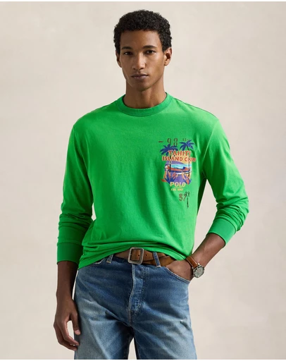 Polo Ralph Lauren - Classic Fit Jersey Graphic T-Shirt