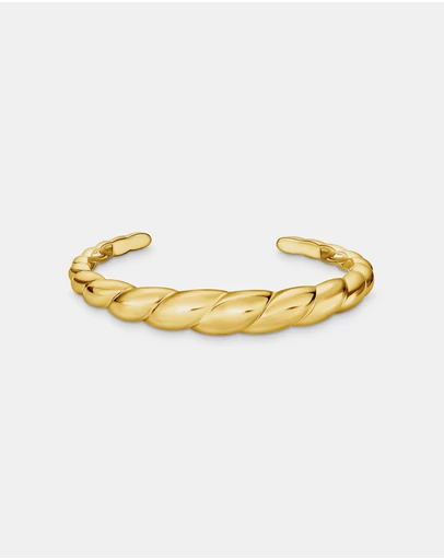 THOMAS SABO - THOMAS SABO Organic shapes twisted bangle