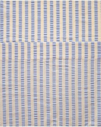 Mosey Me - Butter Blue Seersucker Flat Sheet