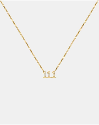 YCL  - 111 Angel Number Necklace