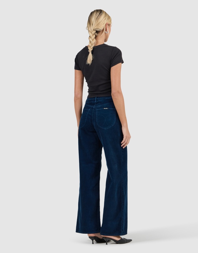 Rolla's - Relaxed Sailor Jean - Teal Cord