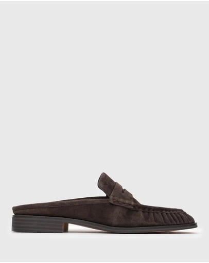 Betts - Harlow Leather Mule Loafers