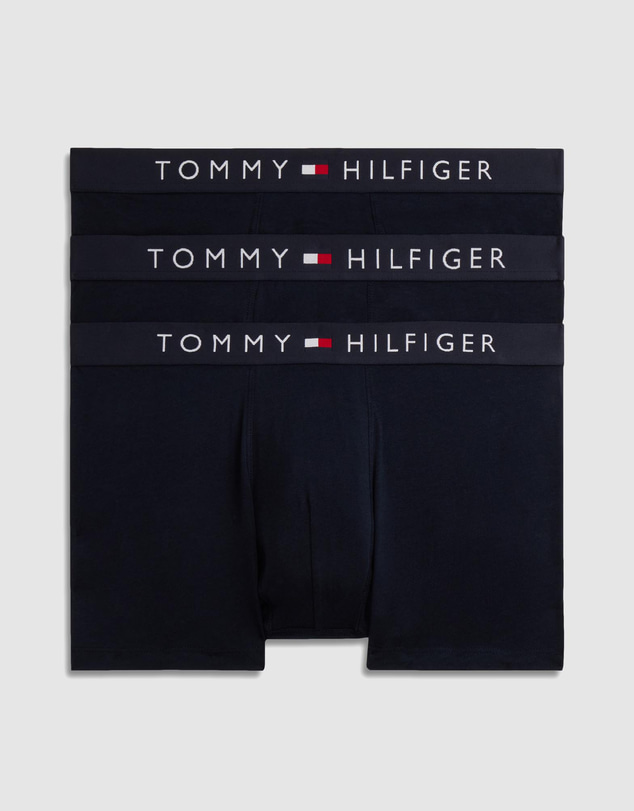 Tommy Hilfiger - 3-Pack TH Original Logo Waistband Trunks