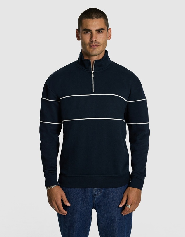 yd. - Battersea 1/4 Zip Sweatshirt