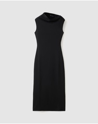 M.N.G - Asymmetrical Midi-Dress