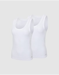 adidas Sportswear - 2 Pack Active Modal Comfort Tank Top With Cotton