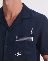 Sportscraft - Club Short Sleeve Linen Shirt