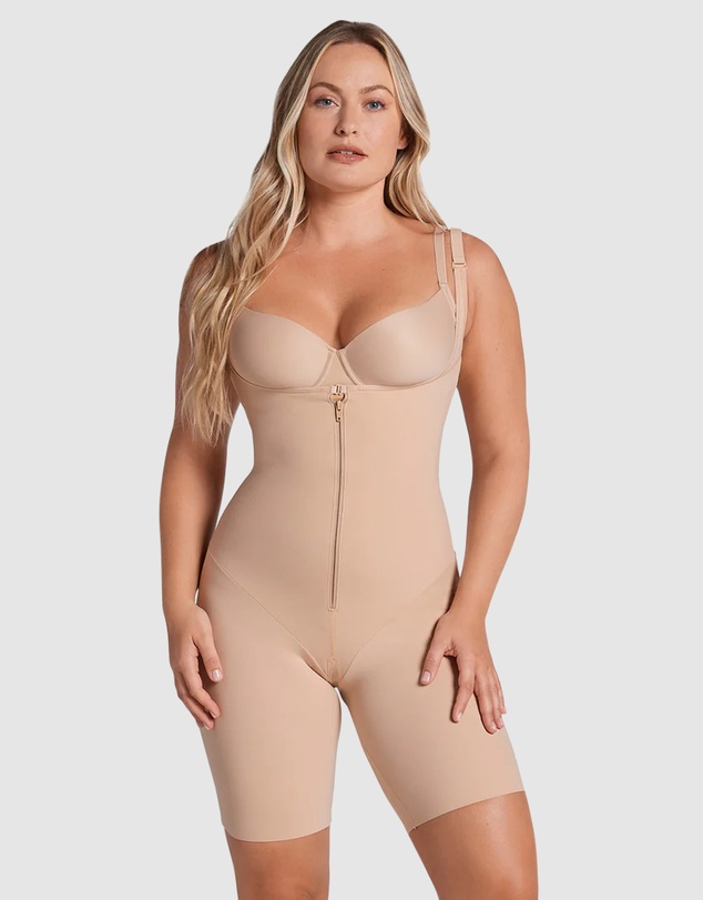 Leonisa - Zip-and-Sculpt Zip Up Full Body Shaper