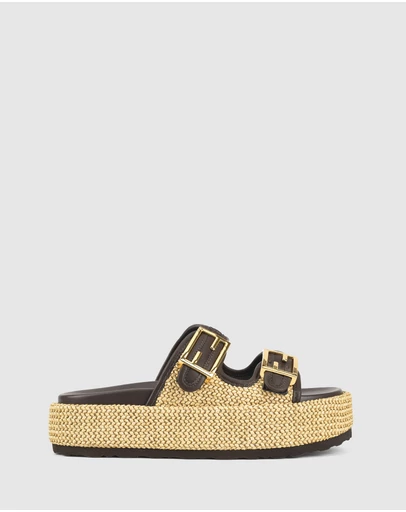 Siren - Aphrodite Woven Flatforms