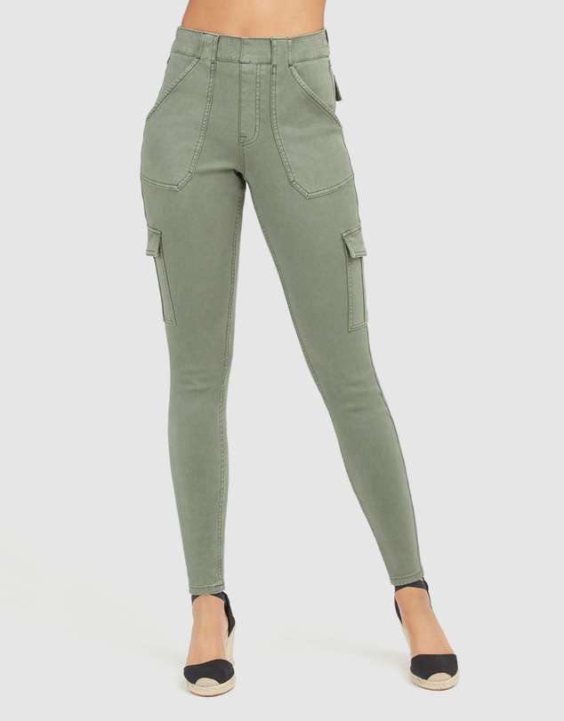 Spanx - Stretch Twill-Stretch Twill Ankle Cargo Pant