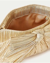 Loeffler Randall - Rayne Pleated Frame Clutch with Bow