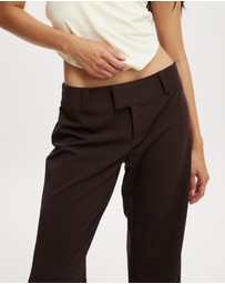Cotton On - Lola Low Rise Suiting Pants