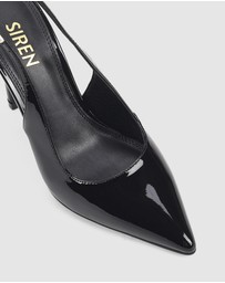 Siren - Cilla Stiletto Slingback Heels
