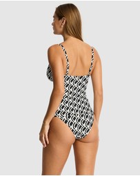 Sea Level Australia - Costa Cross Front Multifit Singlet Top