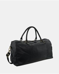 Pierre Cardin - Pierre Cardin Smooth Leather Overnight Bag