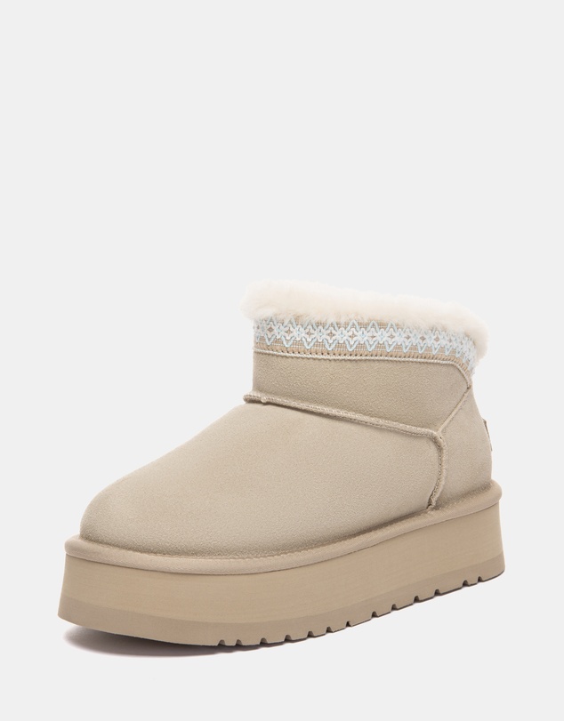 EVERAU - Australian Shepherd Ugg Liora Cow Suede Upper UGG Boots