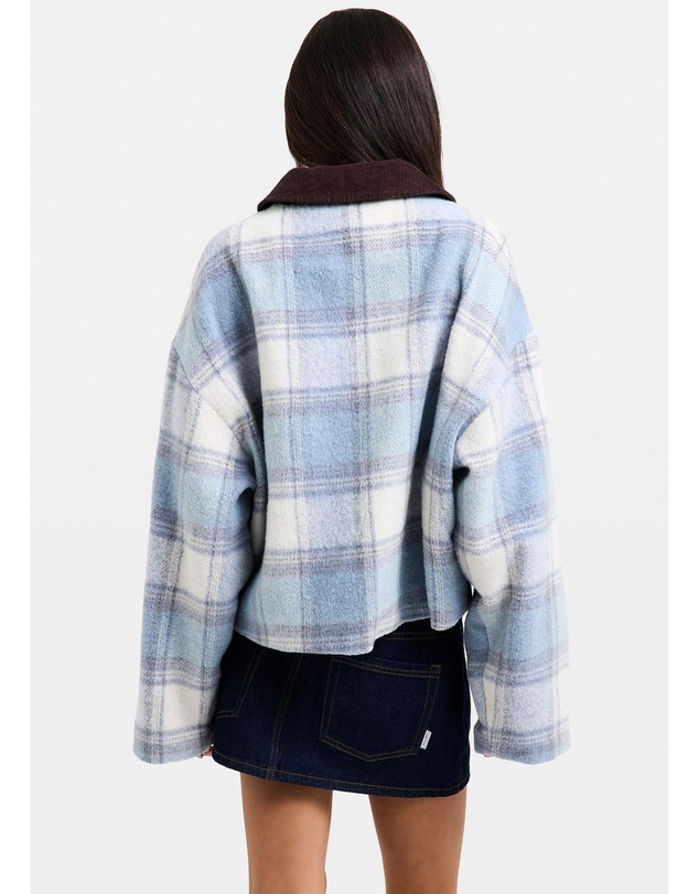 Subtitled - Nevada Plaid Oversized Jacket