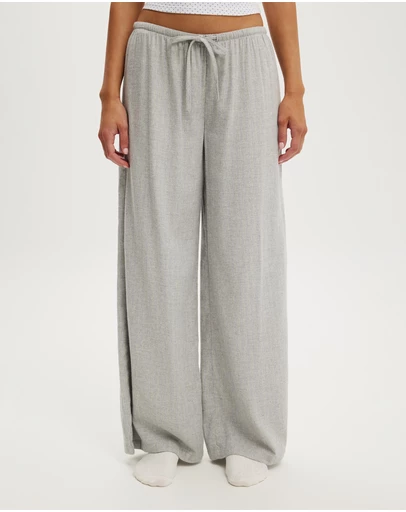 Cotton On Body - Cloud Soft Flannel Wide Leg Pant
