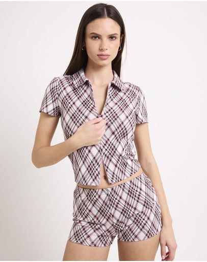 PINK CHECK