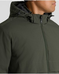 Johnny Bigg - Textured Hooded Parka