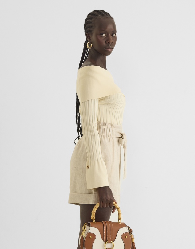 Zerafima - Grasslands Off The Shoulder Top