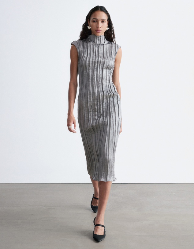 & Other Stories - Crêpe Midi Dress