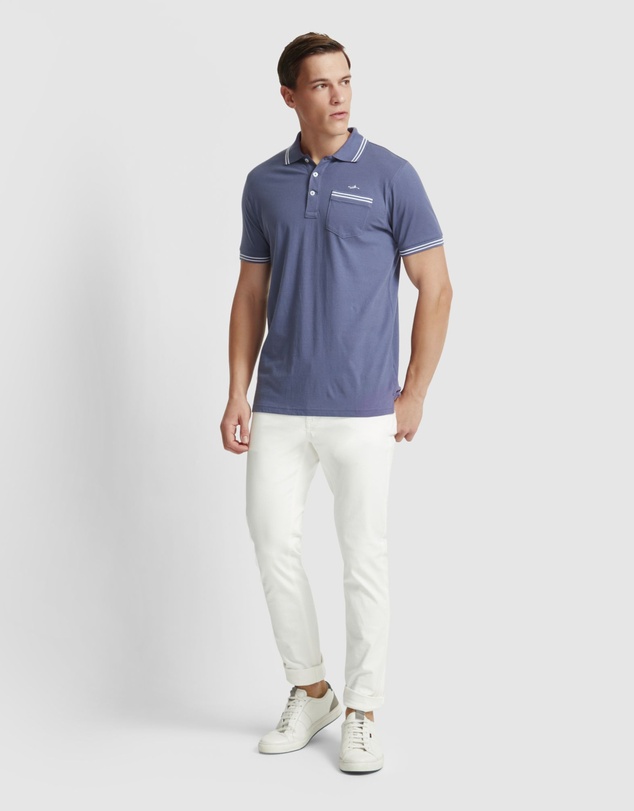Oxford - Nickson Jersey Tipping Polo